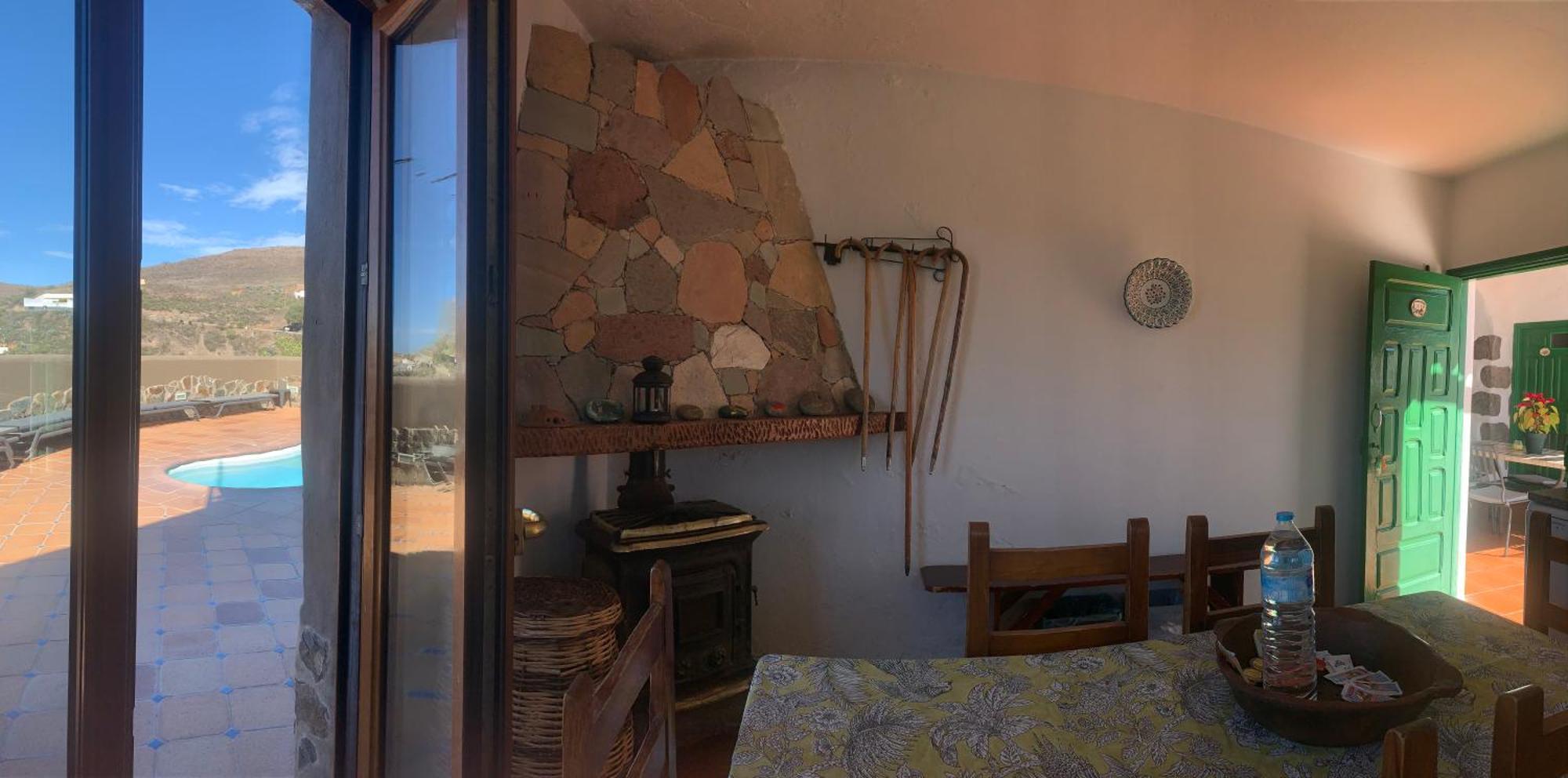 Casa Cueva El Caidero Guest House Artenara Ngoại thất bức ảnh