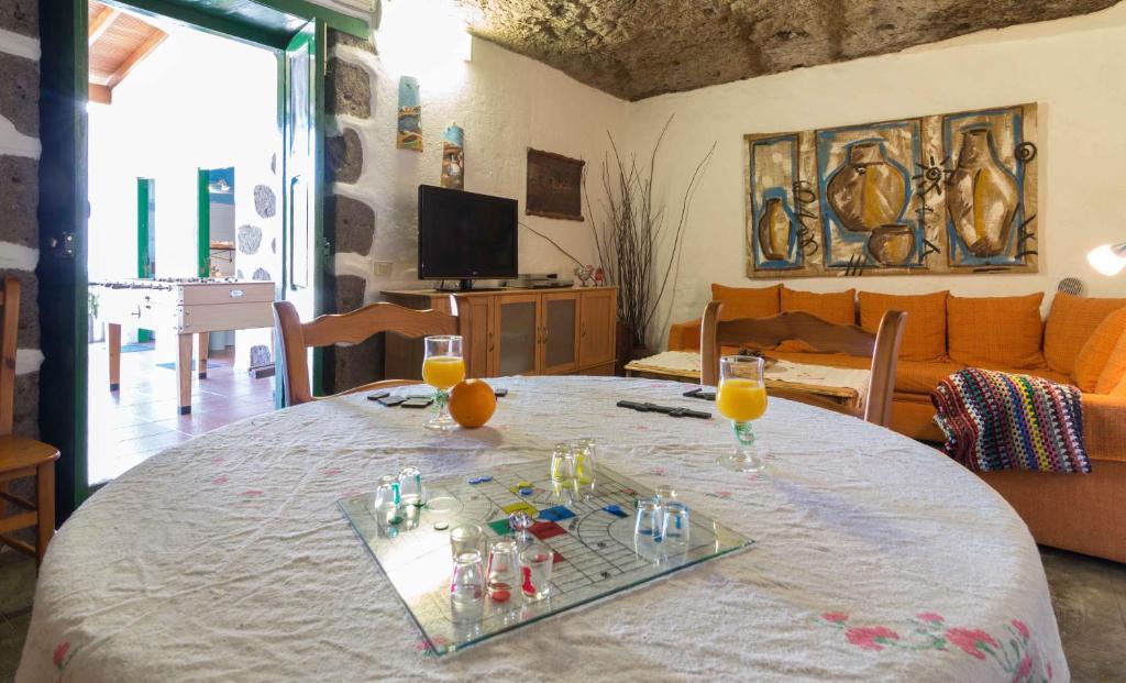 Casa Cueva El Caidero Guest House Artenara Phòng bức ảnh